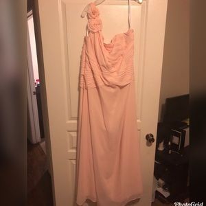 Long bridesmaids dress